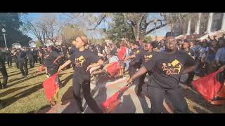 Tuskegee University Crimson Piper Twirling Divas Best HBCU Homecoming 2022