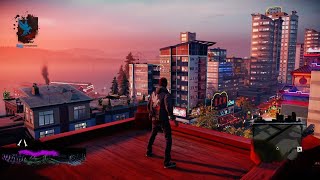 Infamous Second Son | Free Roam Gameplay | China Town | Satisfing Neon City| PS4