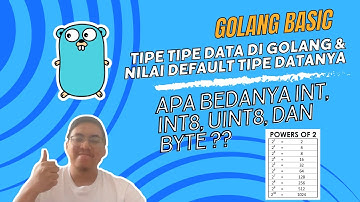 4 - Mengenal Tipe Tipe Data Primitif, Complex, Default value, dan Alias di Golang