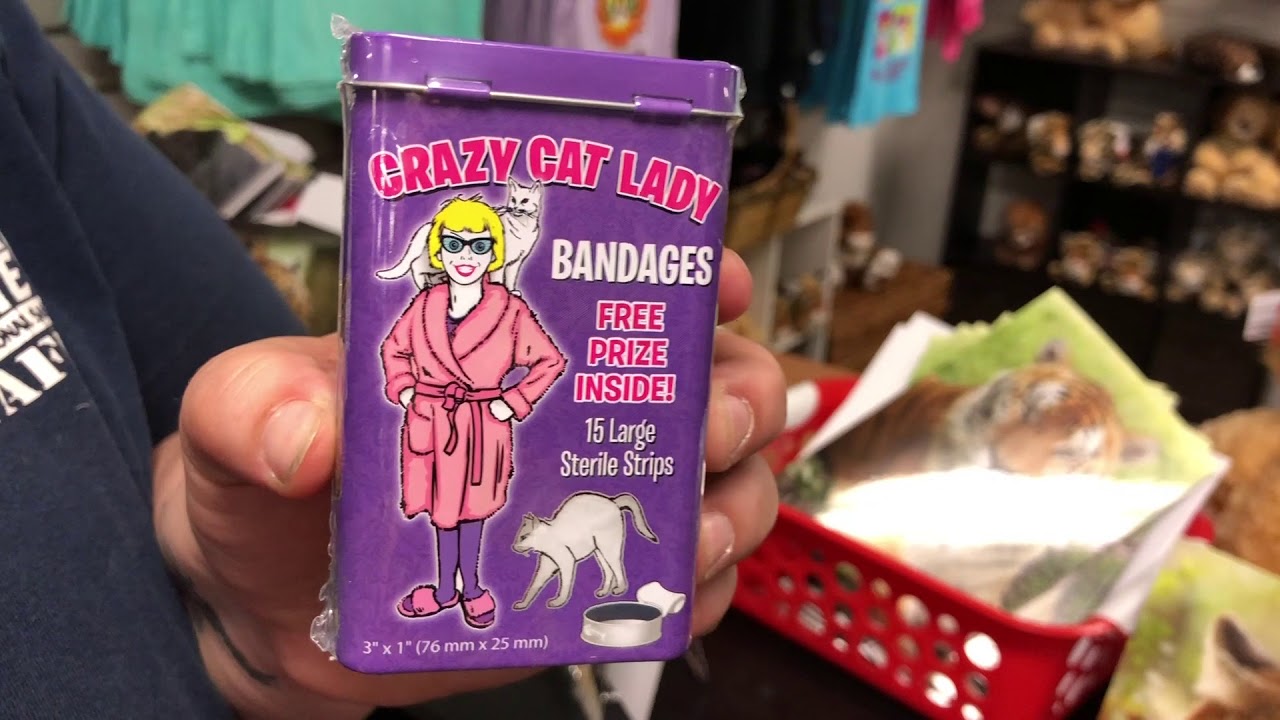 rescue dogs rock nyc CRAZY CAT LADY BANDAIDS