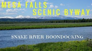 Mesa Falls Scenic Byway | Boondocking on Snake River | Solo Female RVer