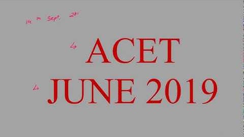ACET June 2019 Question Paper Solutions Data Interpretation Section