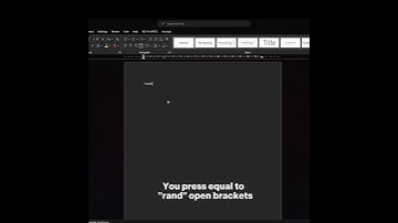 How to Generate Random Text in Microsoft Word