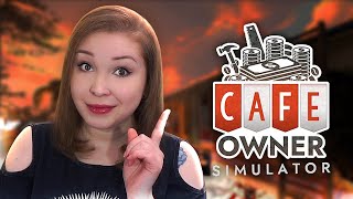 🔴Создаем Своё Кафе! [Прохождение Cafe Owner Simulator]