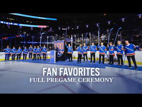 Fan Favorites Pregame Ceremony