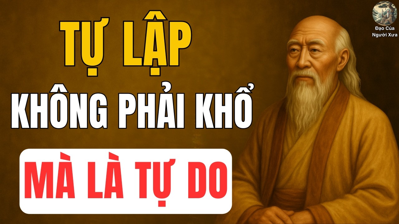 CỔ NHÂN DẠY: Càng Tự Lập Sớm, Càng Ít Bị Trói Về Sau