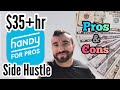 Handy for Pros App Review - Side Hustle Ideas