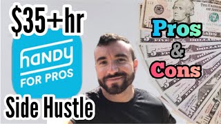 Handy for Pros App Review - Side Hustle Ideas screenshot 4