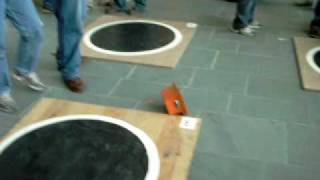Sumobots, Rat trap robot in action!