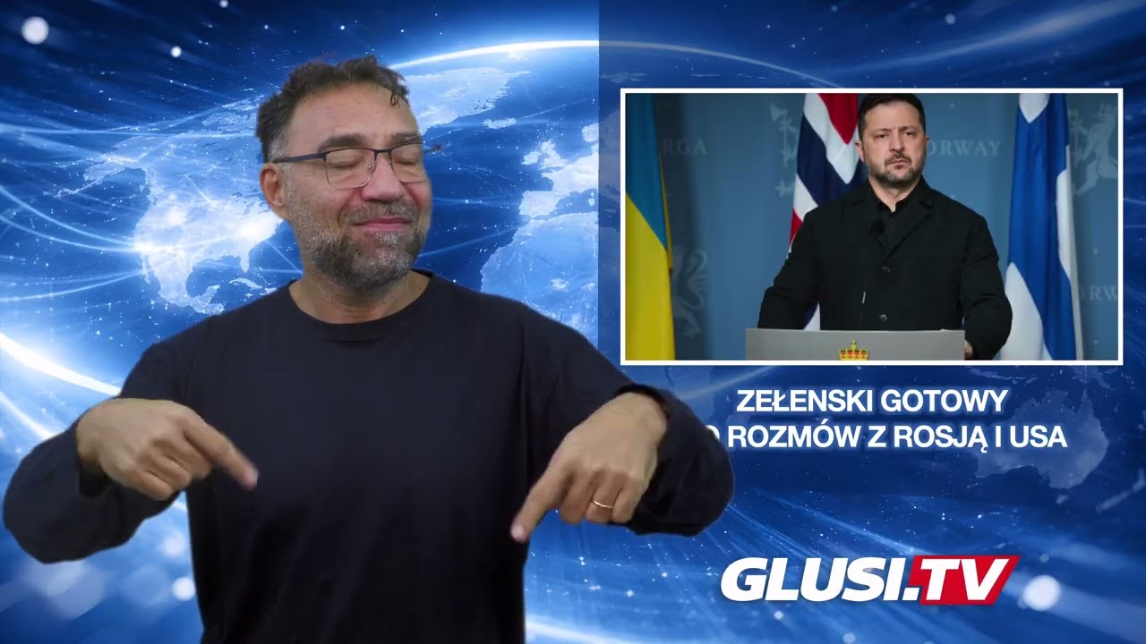 Zełenski gotowy do rozmów z Rosją i USA