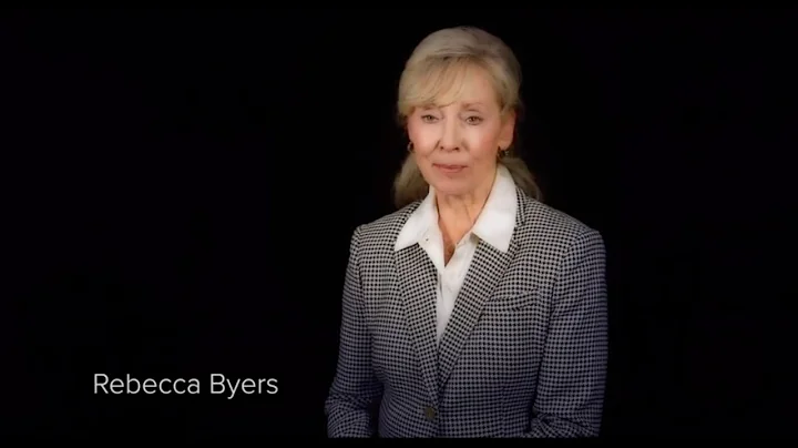 Endorsement Video with Rebecca Byers