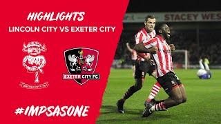 Lincoln City v Exeter City