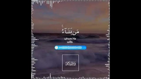 تلاوة هادئة تريح الأعصاب😴🎧 القارئ: شريف مصطفى سورة: النور 💙❤