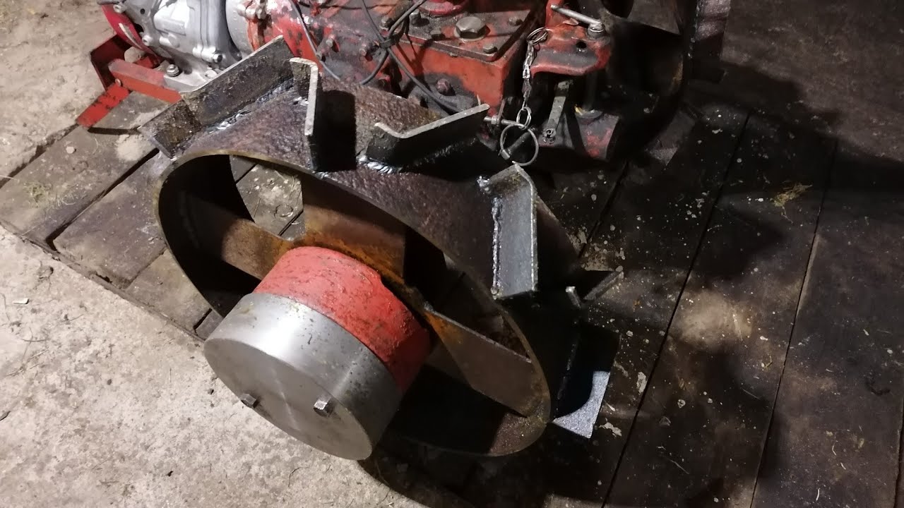 Мотоблок Мтз. Самодельные железные колеса с грунтозацепами для вспашки ...