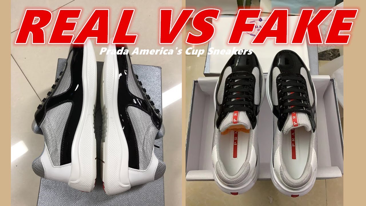 Not the Real Deal: Fake Prada High Top Sneakers