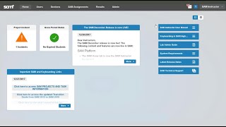 SAM Has a New Instructor Dashboard Net Worth