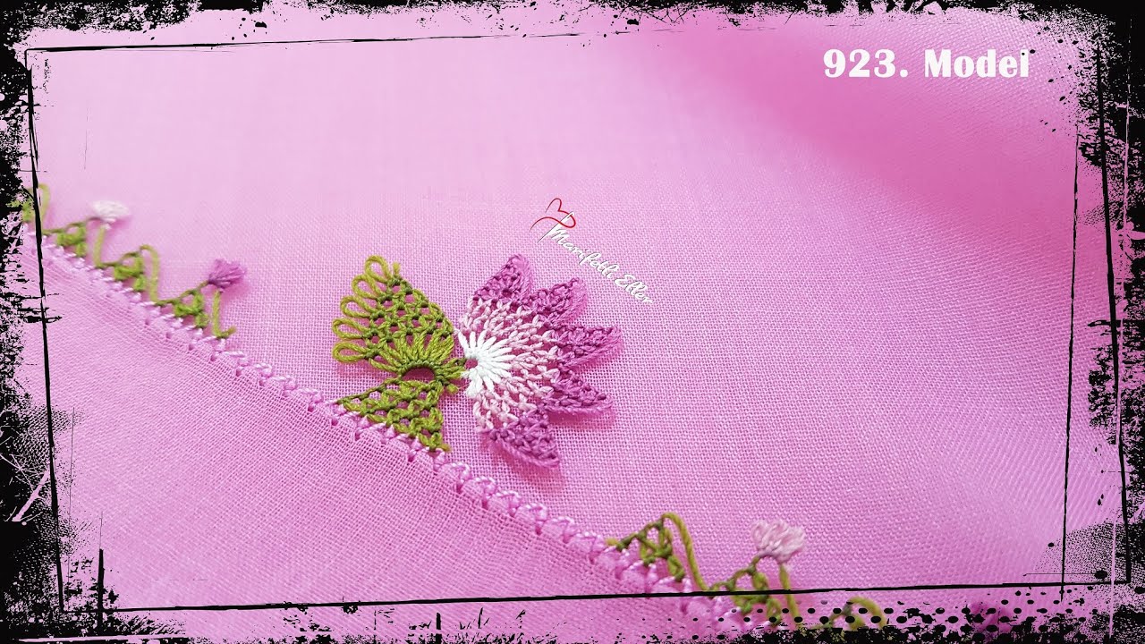 Bayılacağınız Güzellikte Bir İğne Oyası Modelinin Yapılışı | 923. Model