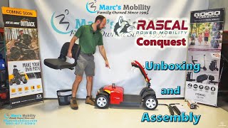 Rascal Conquest - Affordable Mobility Scooter - Unboxing and Assembly