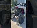 Can-am x3 with a side exhaust #canam #offroad #turbo #rockzillas #canamx3