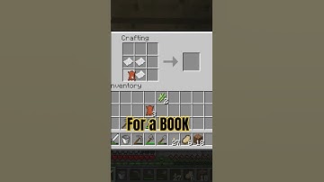 THIS Was the Recipe For a Book in Minecraft 1.0!?