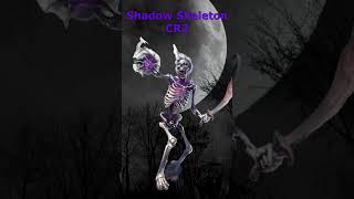 Shadow Skeleton .🕶🦴😱 #shorts #ttrpg #dnd5e screenshot 1