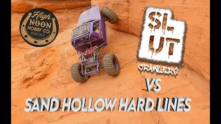 SL,UT Crawlers’ Custom Caged Hard Body VS Sand Hollow Class 2! [RC Crawling Competition Breakdown]