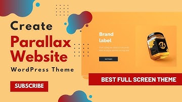 Create Parallax Landing Page Website | Best Parallax WordPress Theme | Octavian WordPress Theme