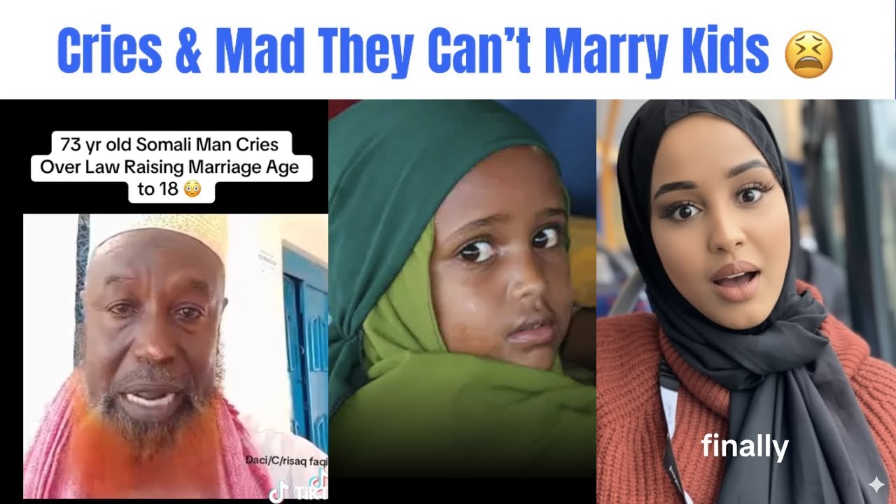 ОМГ... ЧЁРТ ВОЗЬМИ! Сомалийский мужчина плачет и злится. Детские браки запрещены... Но всё измени...