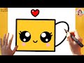 Cute Mug Drawing For Kids ????