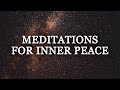 Deeply relaxing uplifting meditations release stress  anxiety improve mental health