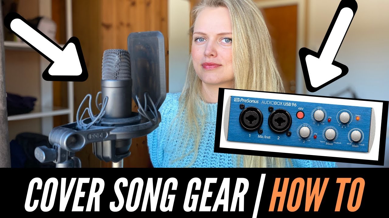 Recording equipment for singing on YouTube (2021) YouTube