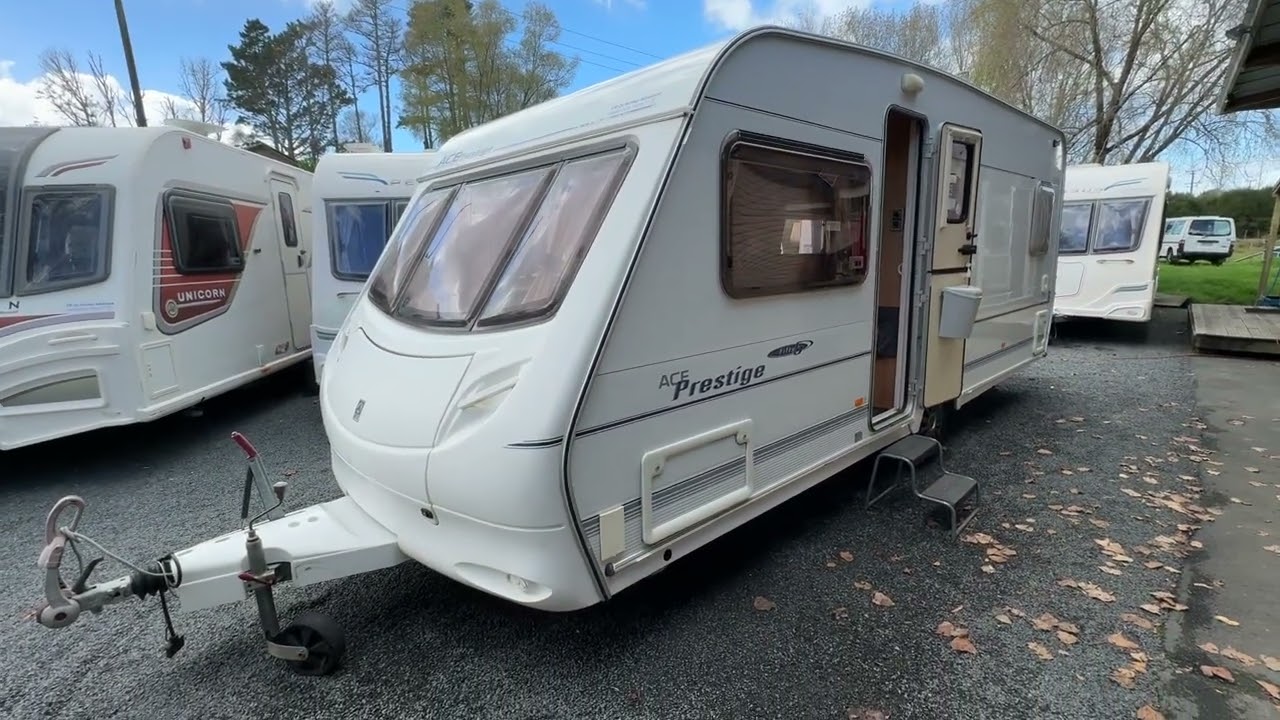 2005 Ace Prestige 55 4 berth caravan for sale
