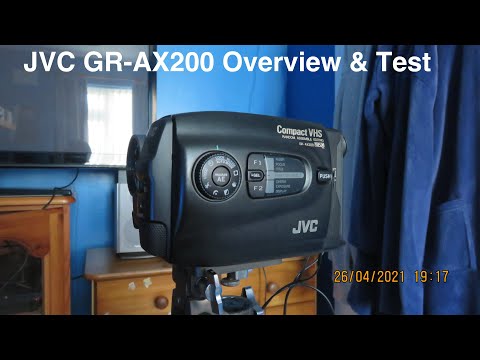 JVC GR-AX200 Overview & Test
