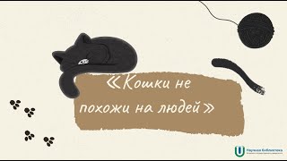 &quot;Кошки не похожи на людей&quot; - виртуальный обзор литературы к Дню кошек