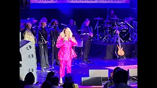 Patti Labelle having fun with audience members on the McDonald/Labelle 2024 cruise !