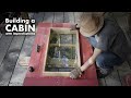 Adding glass to front door / Building a cabin with Improvisations