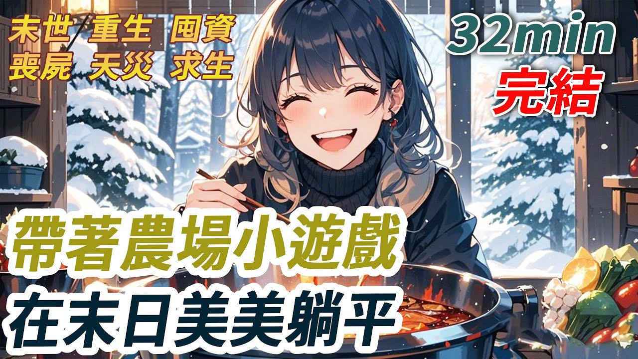 重生回末世前，我打開開心農場小遊戲。下一秒末世提示響起：「末世倒計時，最後使用的APP將成為你的異能。」別人召喚出王者榮耀武器庫，我召喚出了帶著農場黑土地。別人拿泣血之刃砍喪屍，我就只能啃蘋果加油了！