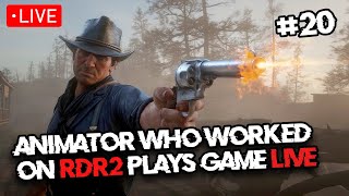 Join Game Dev who Animated Animals in RDR2. LIVE Playthrough