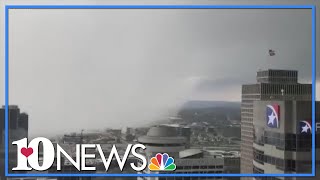 Strong storms sweep through TN with hail and lightning Thursday night
