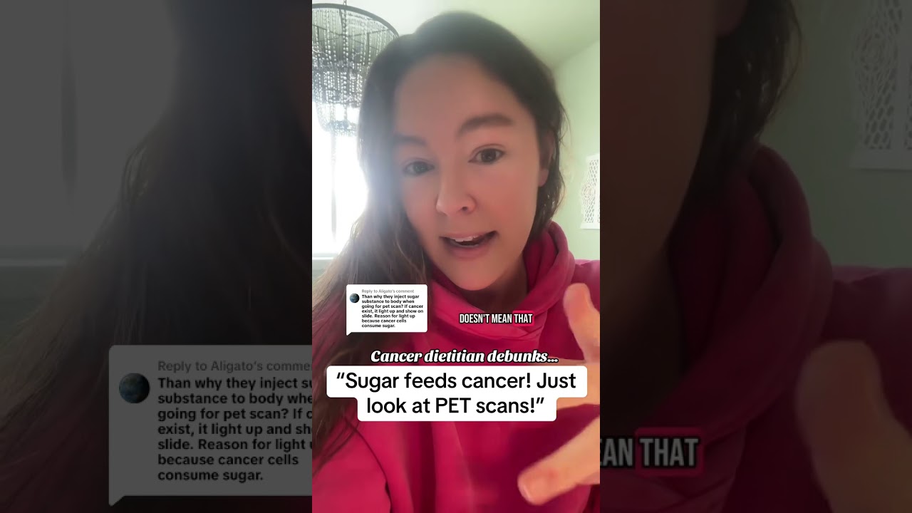 Sugar Does NOT Feed Cancer | PET Scan Misconceptions Explained