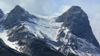 Skiing Ha Ling North Bowl