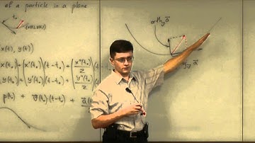 Lecture 2011.06.30 Part 04/8 Taylor Series and Geometry of the Trajectory