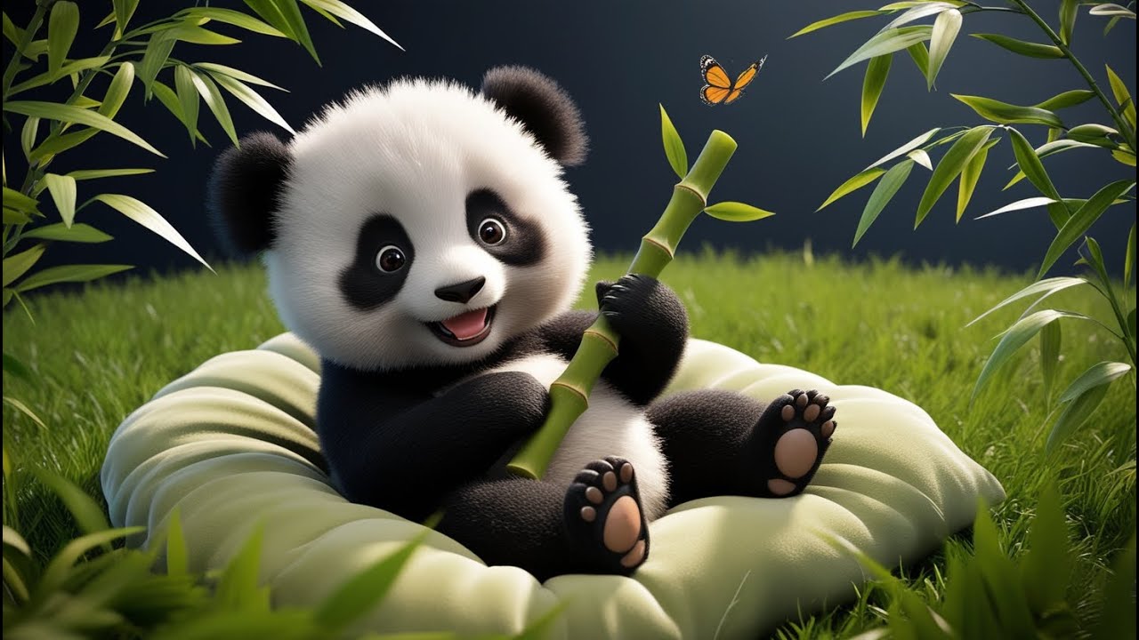 The Sleepy Baby Panda | Cute Lullaby for Kids | Bedtime Songs & Nursery Rhymes