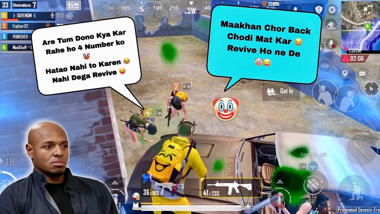 RANDOM TEAMMATE IRRITATING ||😂 NOT REVIVE IRRITATING FUNNY ||🤡 