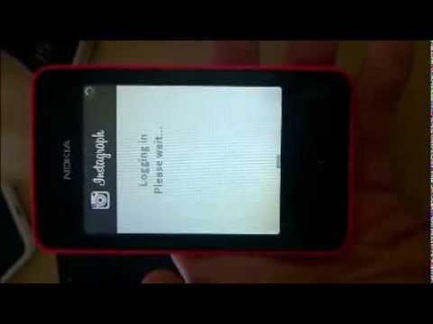 Instagraph for Nokia Asha - YouTube