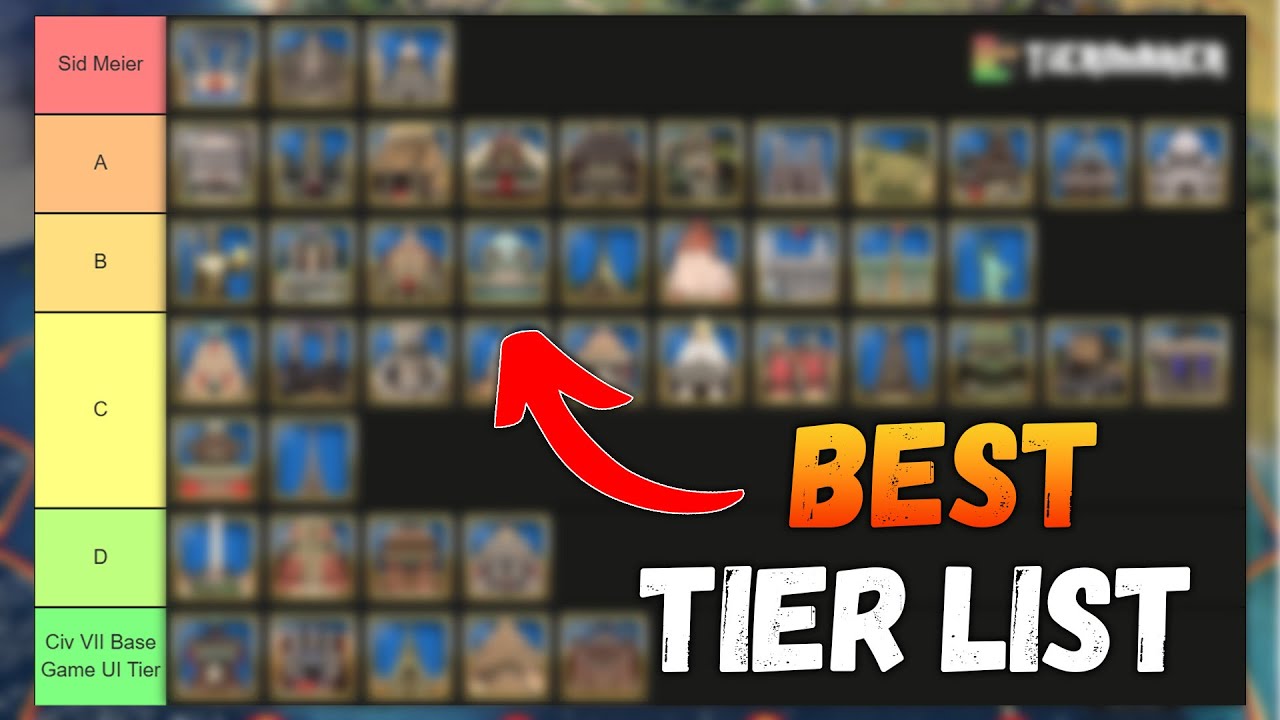 A Definitely PERFECT Civ 7 World Wonder Tier List YouTube