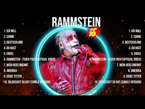 видео: Rammstein Greatest Hits ~ Top 10 Best Songs To Listen in 2023 & 2024
