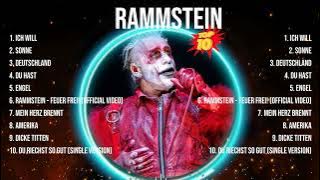 Rammstein Greatest Hits ~ Top 10 Best Songs To Listen in 2023 & 2024