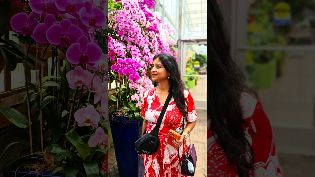 A day at Atlanta Botanical Garden | Georgia | Earth Goddess | Niki in the garden| #travellovingsouls