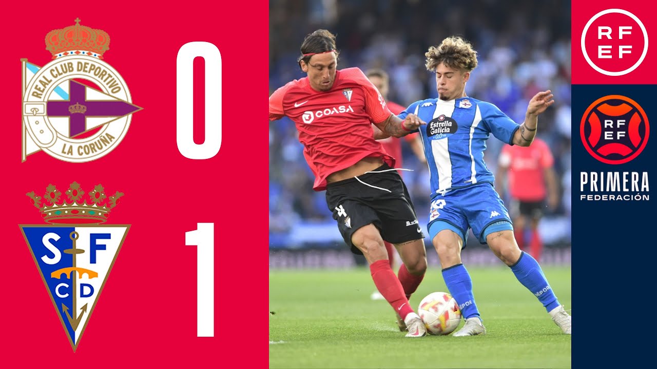 RESUMEN #PrimeraFederación | RC Deportivo 0-1 San Fernando CD Isleño | Grupo 1 | Jornada 6